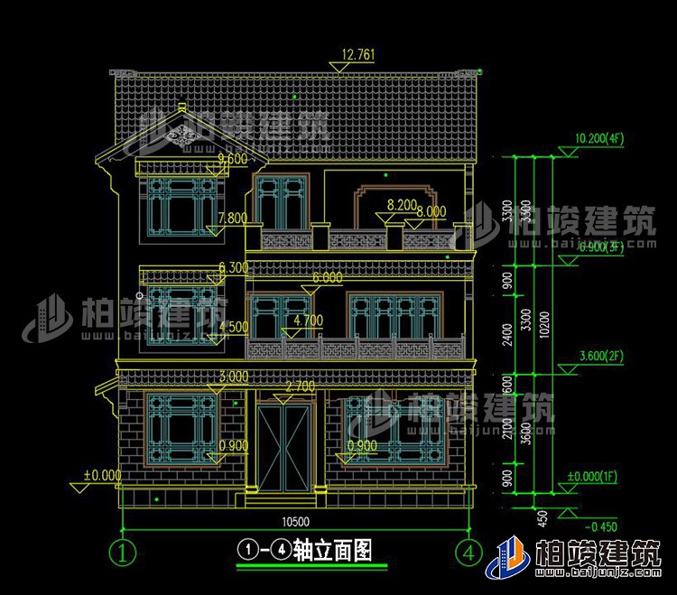 正立面图